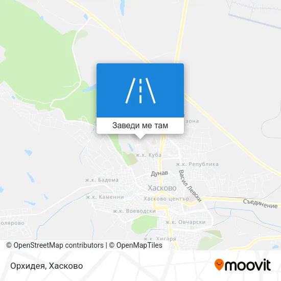 Орхидея карта