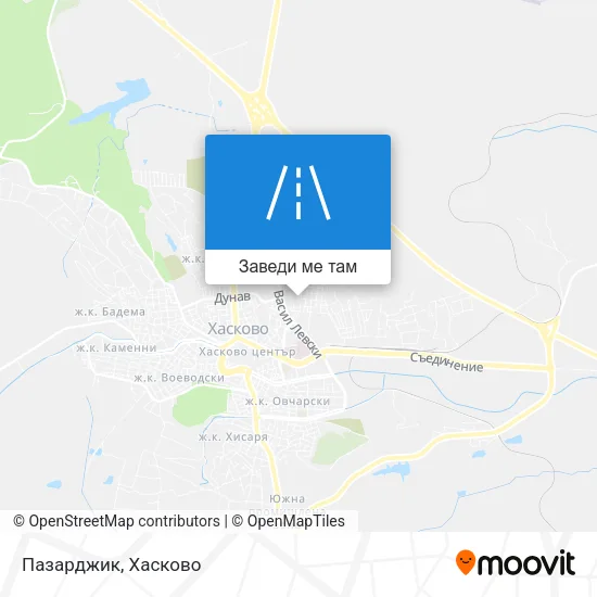Пазарджик карта