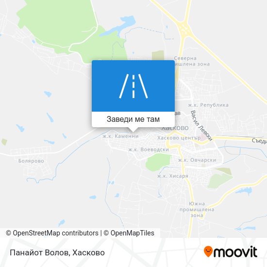 Панайот Волов карта