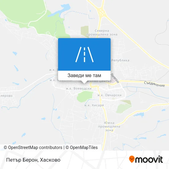 Петър Берон карта