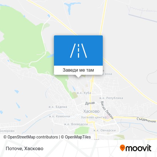Поточе карта