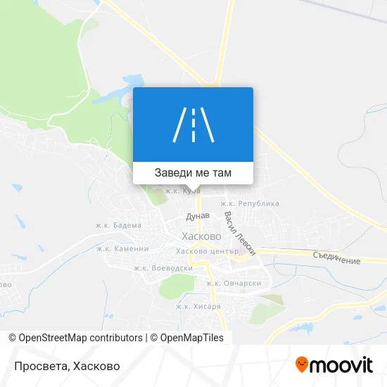 Просвета карта