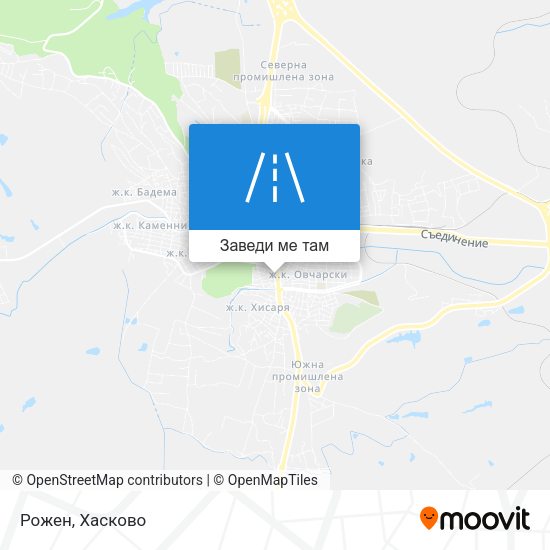 Рожен карта