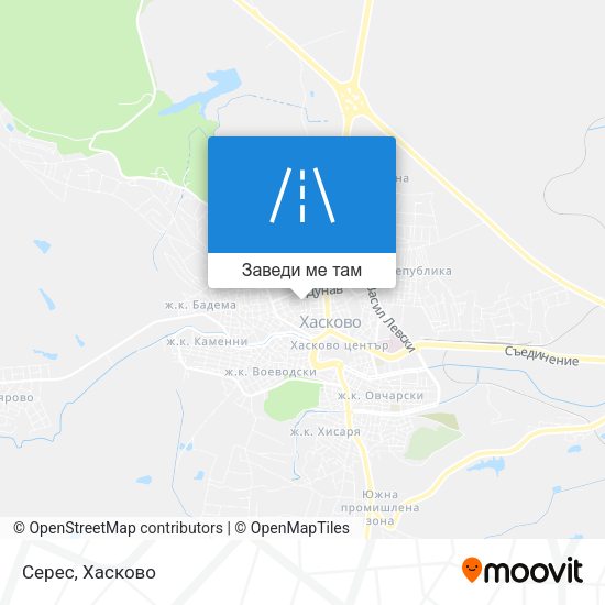 Серес карта