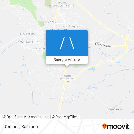 Слънце карта