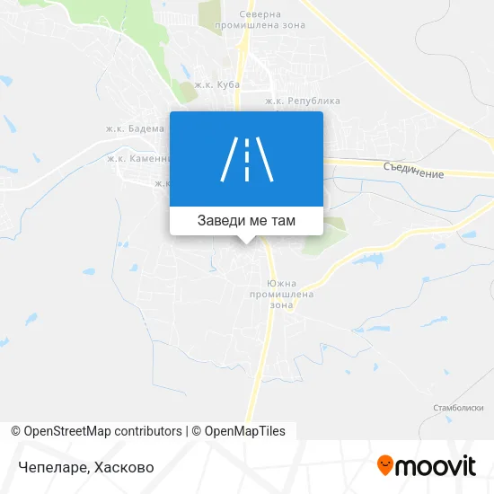 Чепеларе карта