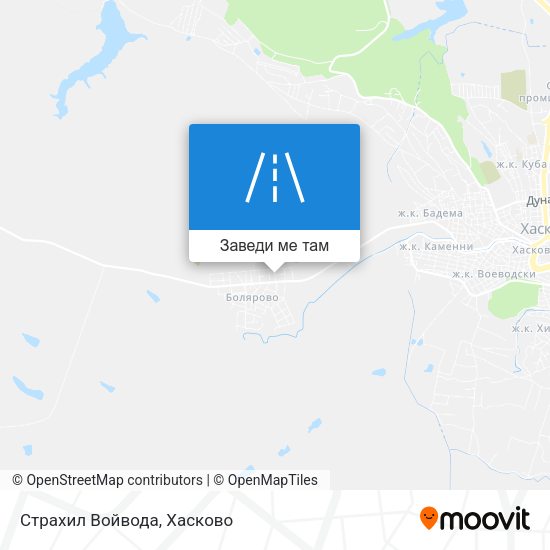 Страхил Войвода карта