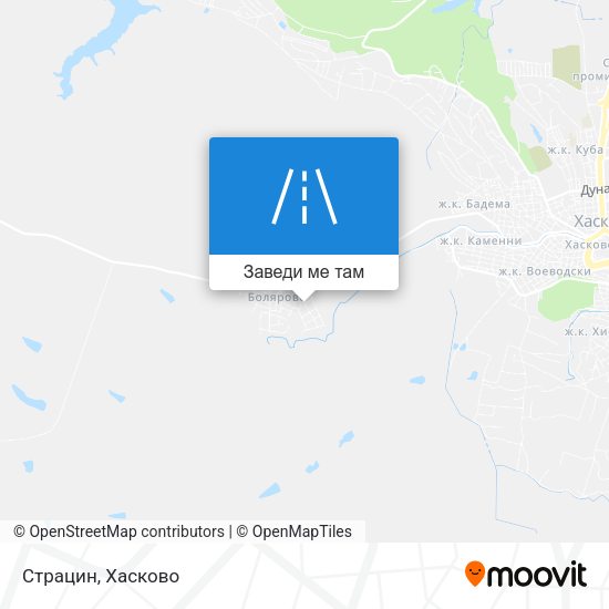Страцин карта