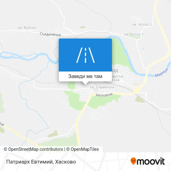 Патриарх Евтимий карта