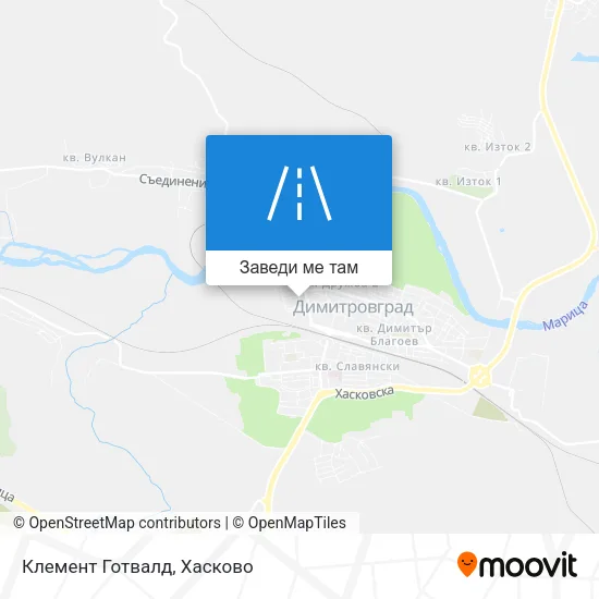 Клемент Готвалд карта