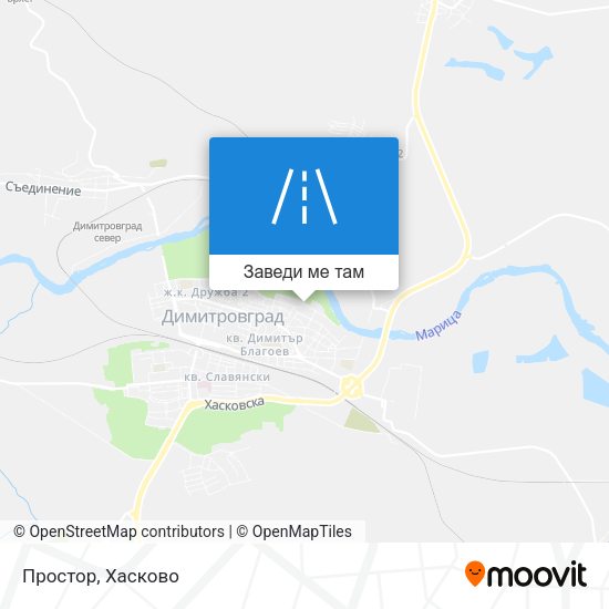 Простор карта