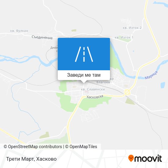 Трети Март карта