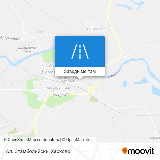 Ал. Стамболийски карта