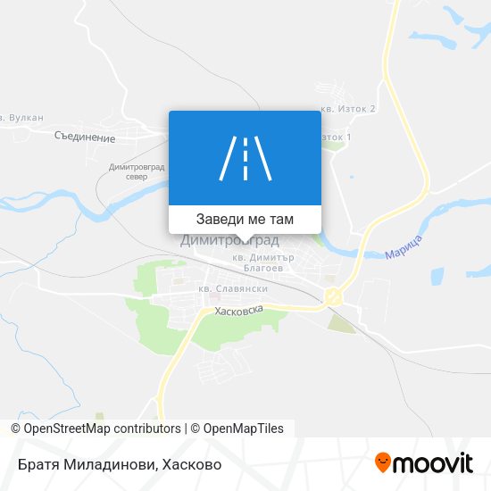 Братя Миладинови карта