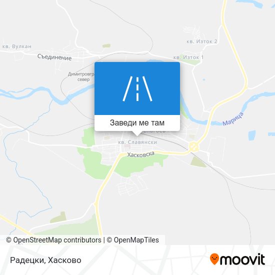 Радецки карта