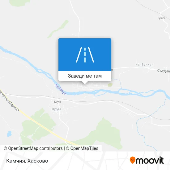 Камчия карта