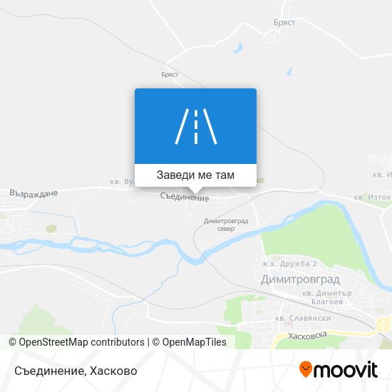 Съединение карта