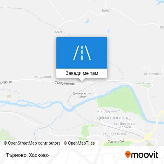Търново карта