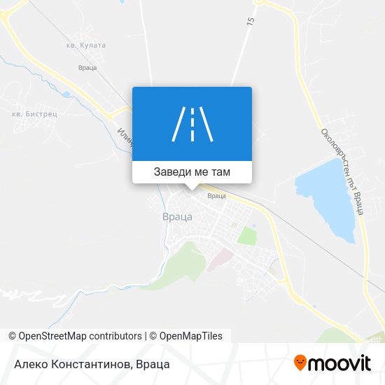 Алеко Константинов карта