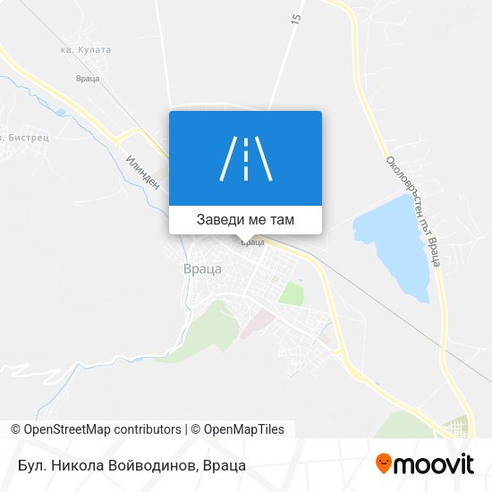 Бул. Никола Войводинов карта