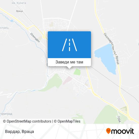 Вардар карта