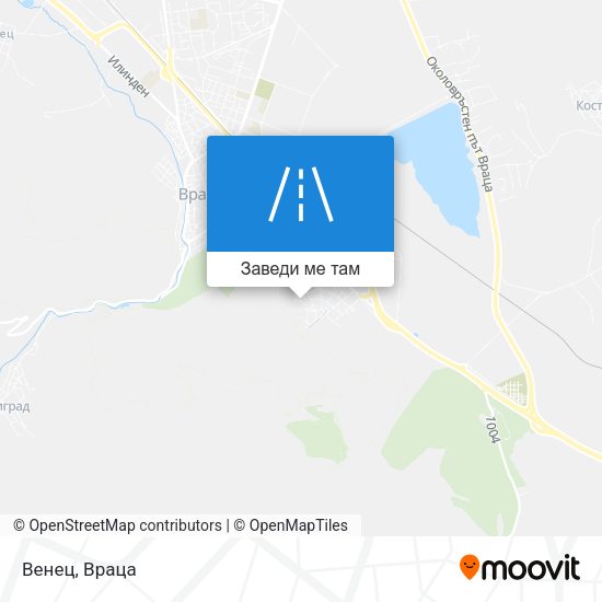 Венец карта