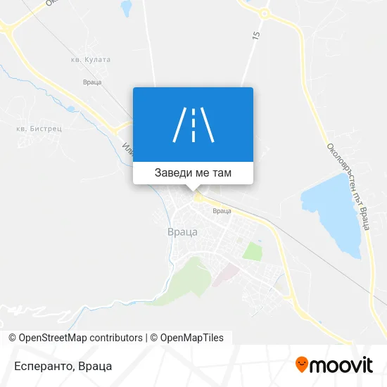 Есперанто карта