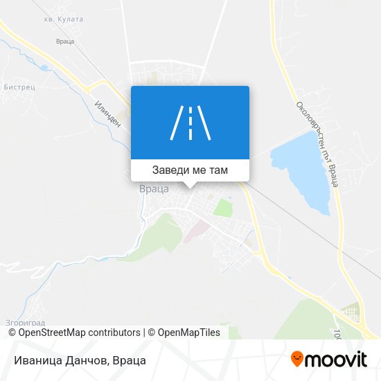 Иваница Данчов карта