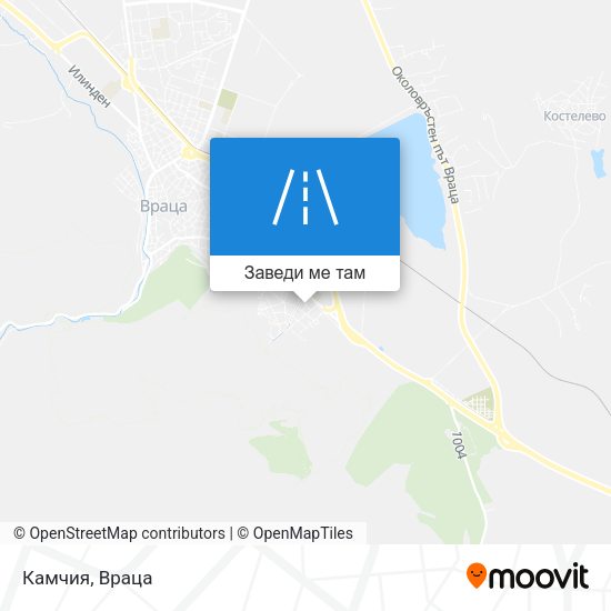 Камчия карта