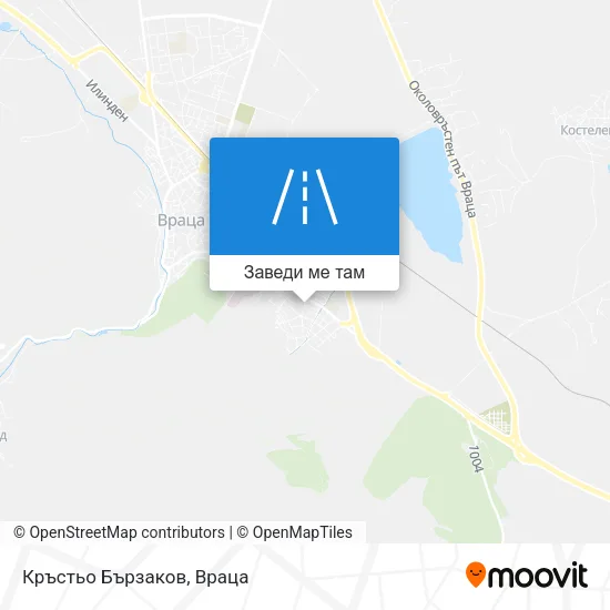 Кръстьо Бързаков карта