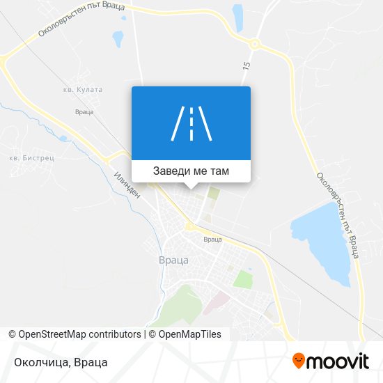 Околчица карта