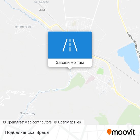 Подбалканска карта