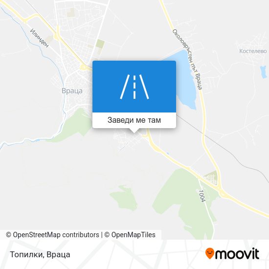 Топилки карта
