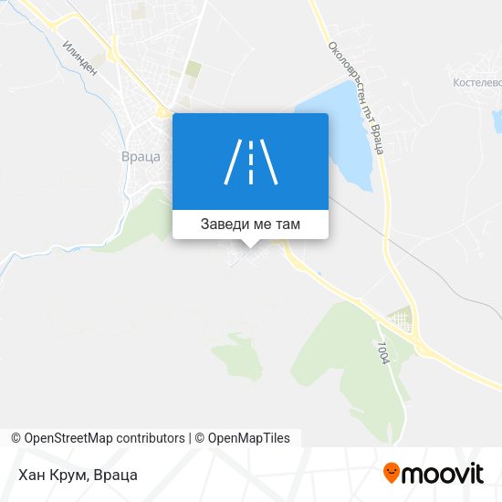 Хан Крум карта