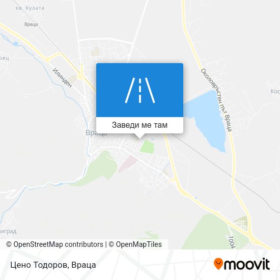 Цено Тодоров карта