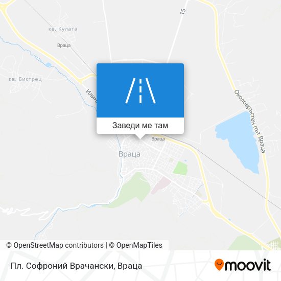 Пл. Софроний Врачански карта