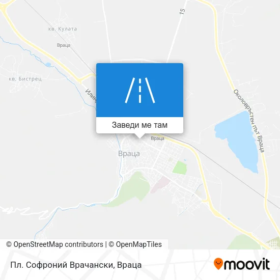 Пл. Софроний Врачански карта