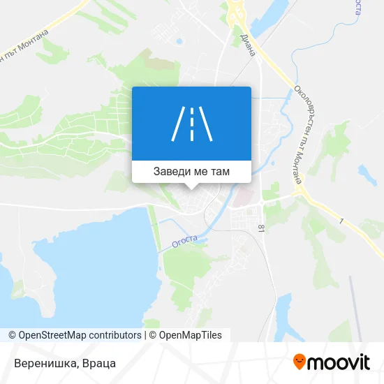 Веренишка карта