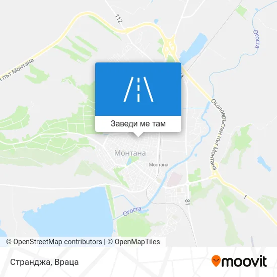 Странджа карта