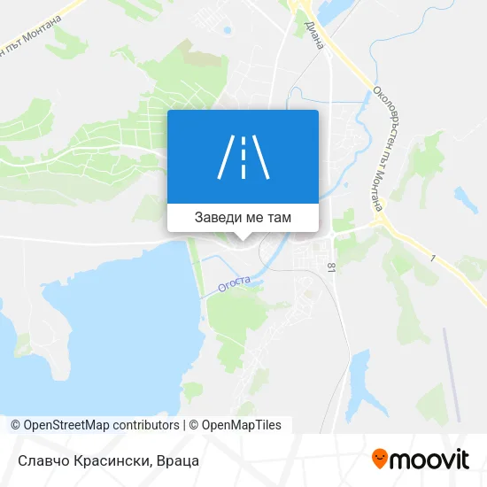 Славчо Красински карта