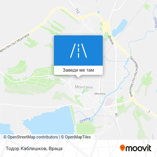 Тодор Каблешков карта