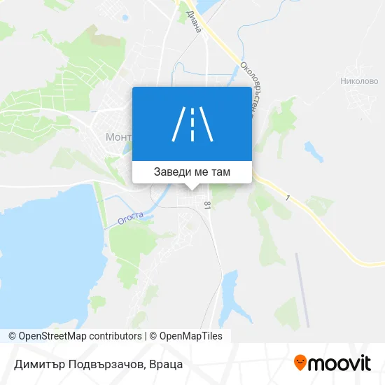 Димитър Подвързачов карта