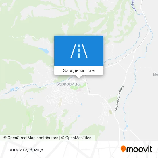 Тополите карта