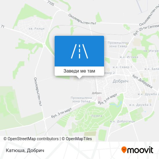 Катюша карта