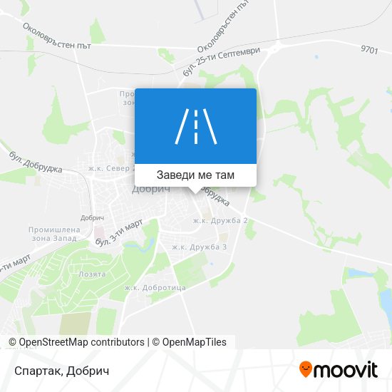 Спартак карта