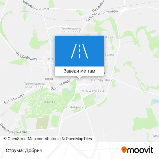 Струма карта