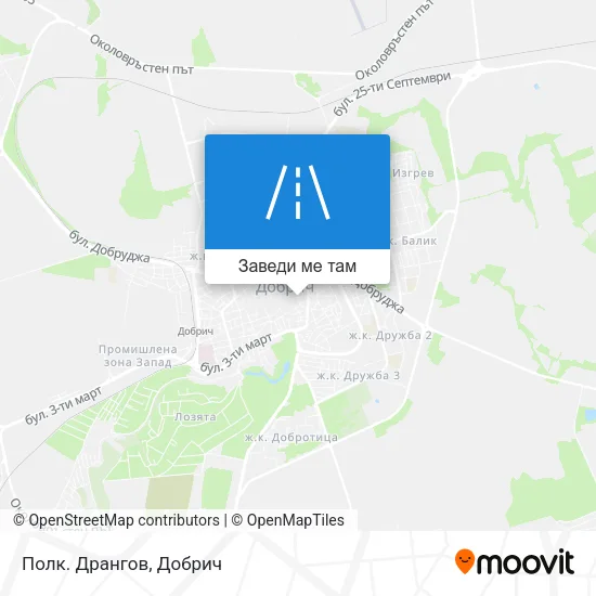 Полк. Дрангов карта