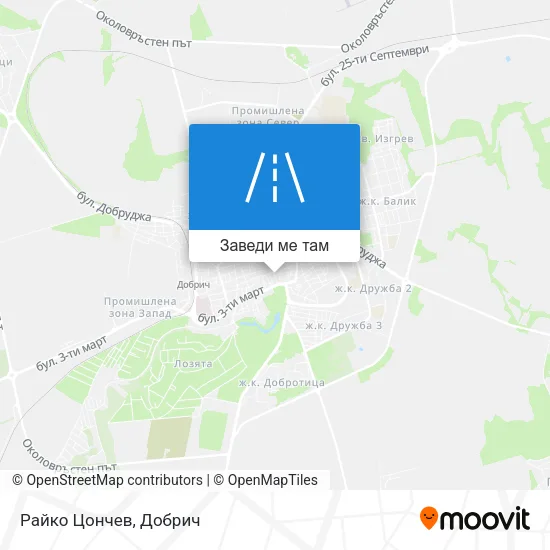 Райко Цончев карта