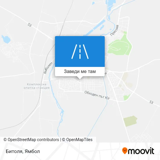 Битоля карта