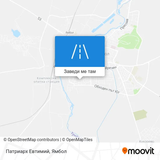 Патриарх Евтимий карта